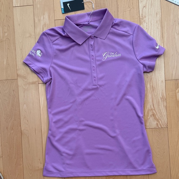 Nike Tops - Nike Women's Lavender Button Down GOLF Shirt
